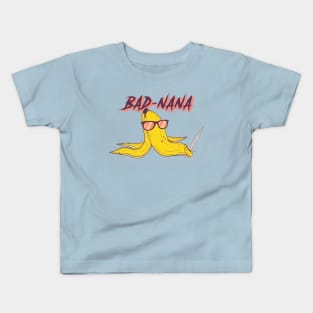 Bad Nana the Gangster Banana Kids T-Shirt